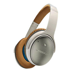 Bose® QuietComfort® Noise Cancelling® QC25 Over-Ear Headphones For iOS/ Apple iPhone or iPod White